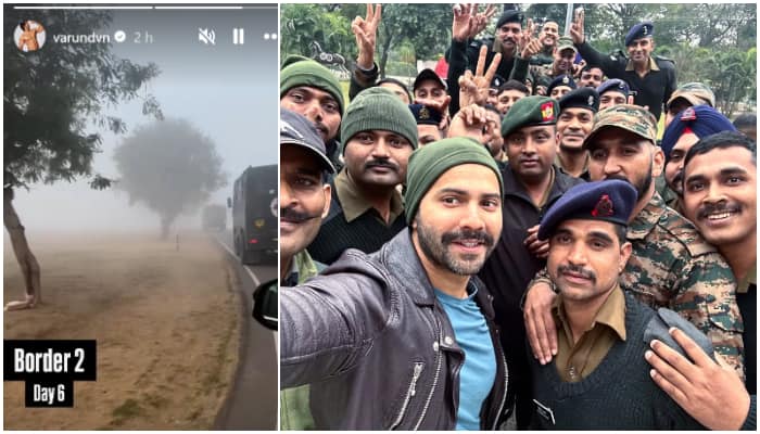 Border 2: Varun Dhawan shares BTS glimpse from shoot [WATCH] ATG