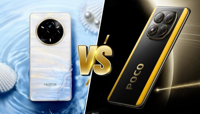 Realme 14 Pro vs Poco X7 Smartphones: who is the best? ray