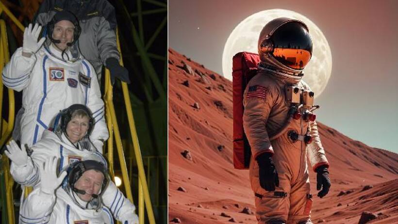 astronaut health and fitness space