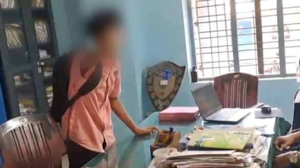 Child rights commission intervenes in the incident of a student threatening teachers inside principals office