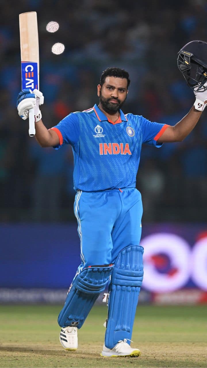 Rohit Sharma named as captain in the ICC's 2024 T20 Team of the Year ray