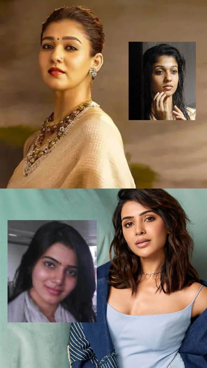 Nayanthara Samantha and South Indian Actresses No Makeup look mma