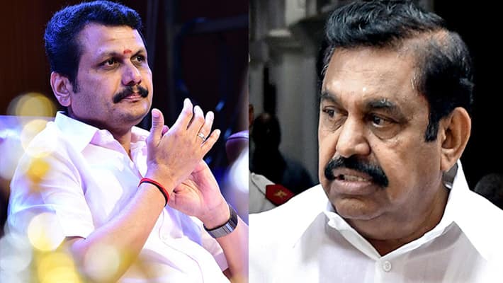 Minister Senthil Balaji criticized Edappadi Palanisamy tvk