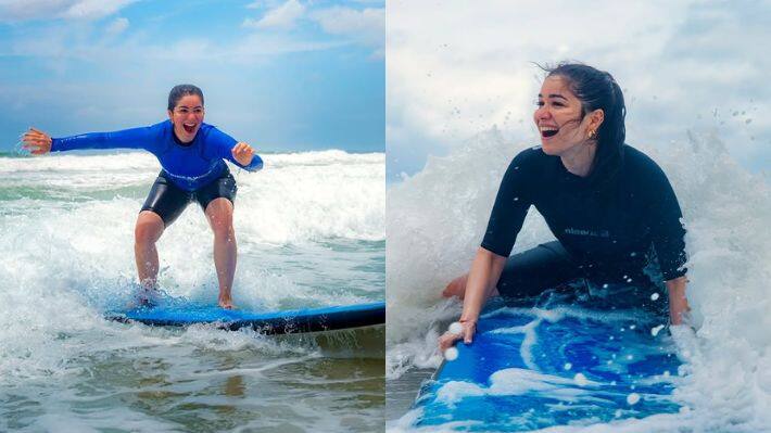 sara tendukar beach photo
