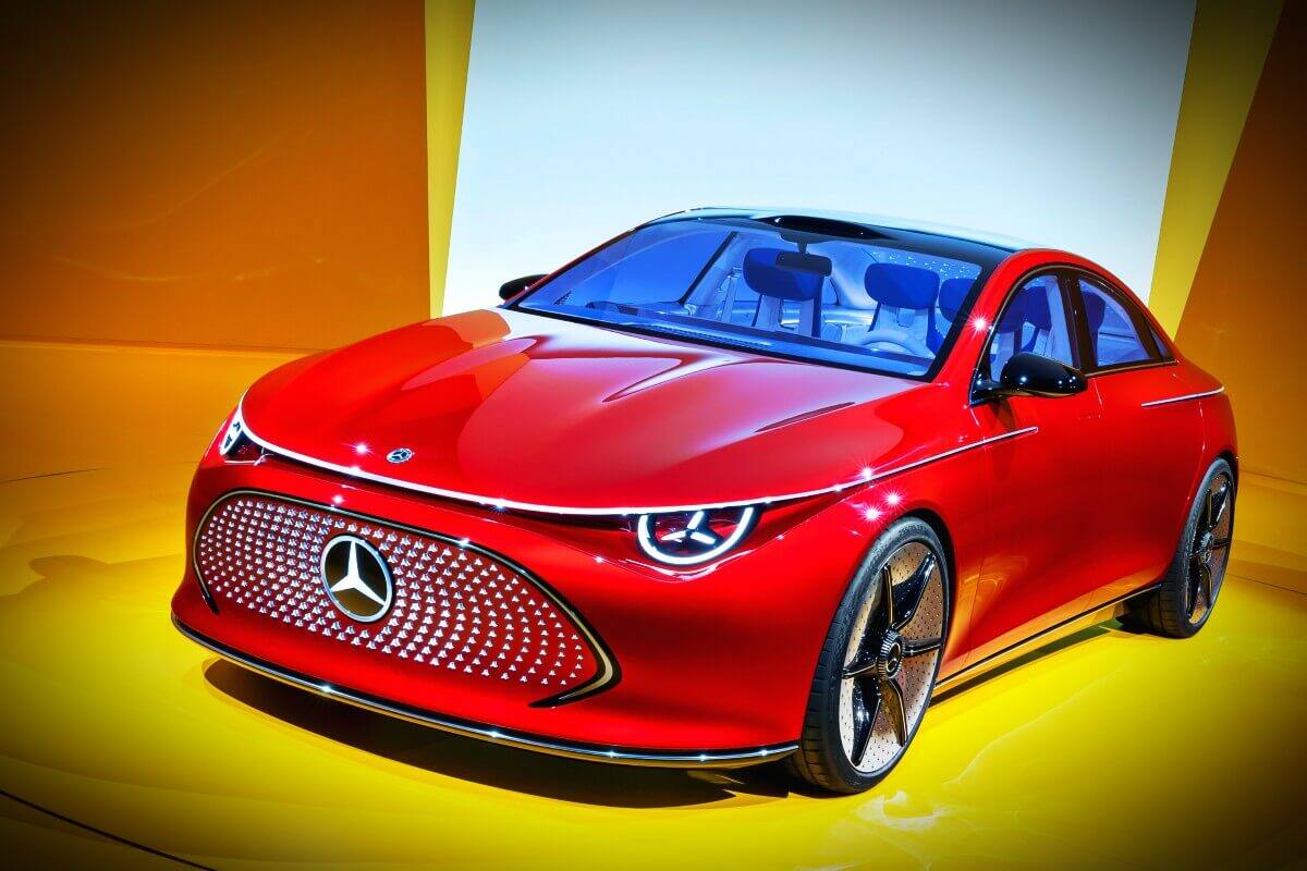 Mercedes Benz Concept CLA unveiled in Bharat Mobility Expo 2025