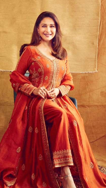 5 Trendy Suits Inspired by Madhuri Dixit