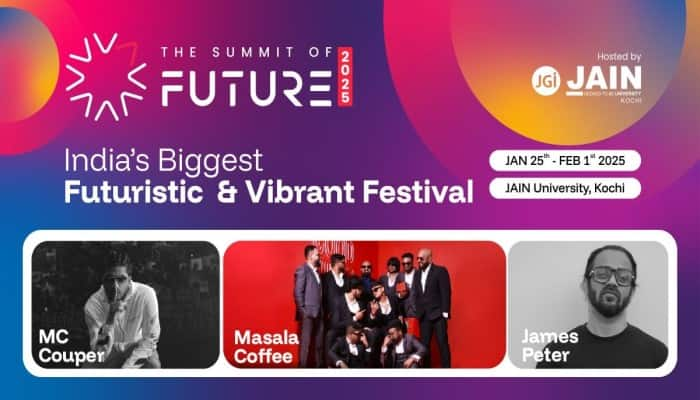 jain university the summit of future 2025 music shows