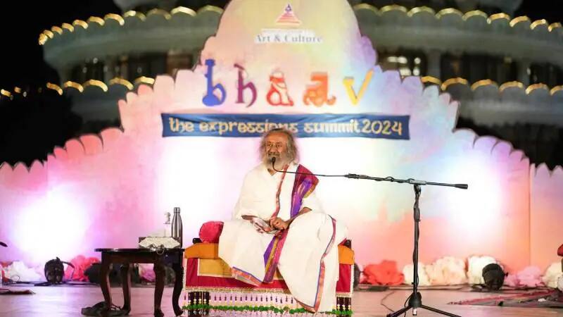 Art and Culture Mahakumbh Bhav 2025 3 days celebration at the Art of Living Ashram