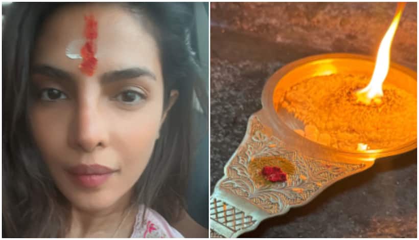 Priyanka Chopra starts shooting for SS Rajamouli's 'SSMB29'; shares pictures from Balaji temple [PHOTOS]