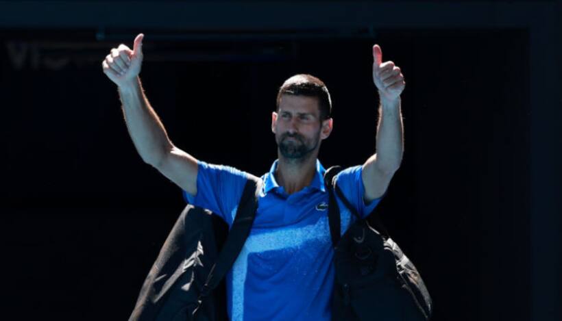  Novak Djokovic slams haters by sharing MRI scan of his injury after shock Australian Open retirement