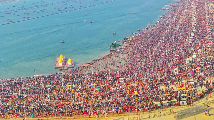 Crowd In Mahakumbh Before mauni amawasya