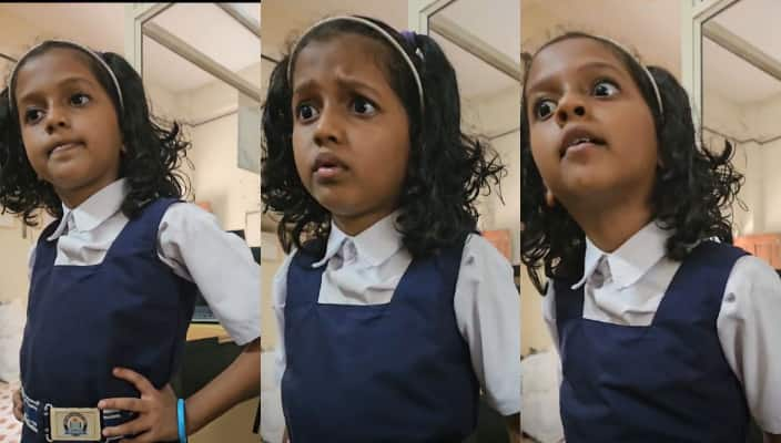 Viral video of  second class girl from vadakara mcm up school 