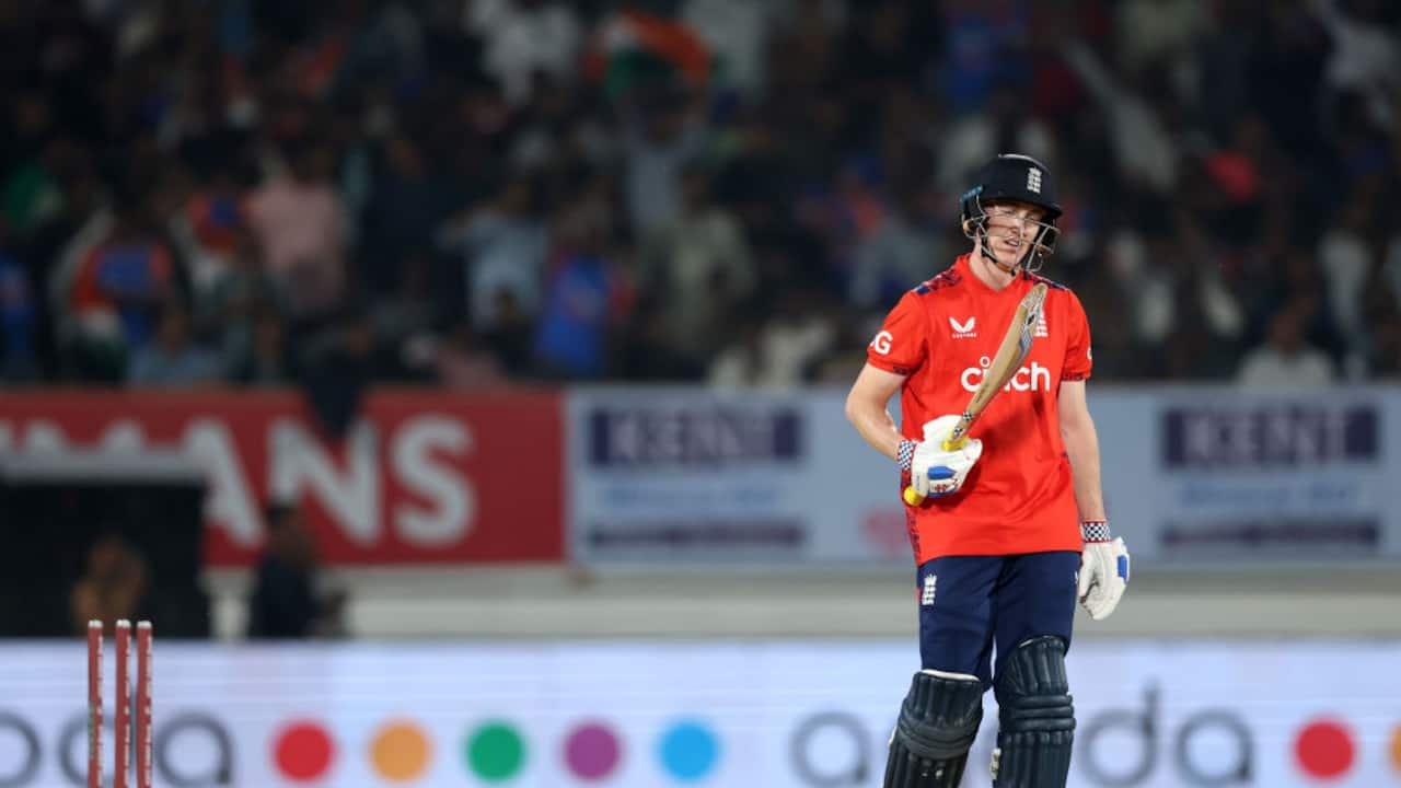 IND vs ENG, 3rd T20I: Netizens troll Harry Brook over dismissal, ask 'smog again in Rajkot?'