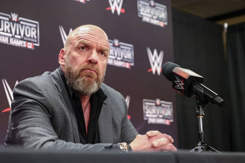 ‘I am speechless’: Emotional Triple H reacts after being inducted into WWE Hall of Fame 2025 (WATCH)