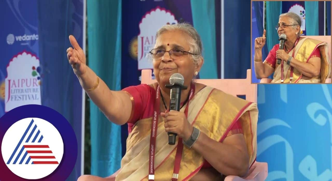 Sudha Murthy On AI and Emotion in Jaipur Litrature Festival san