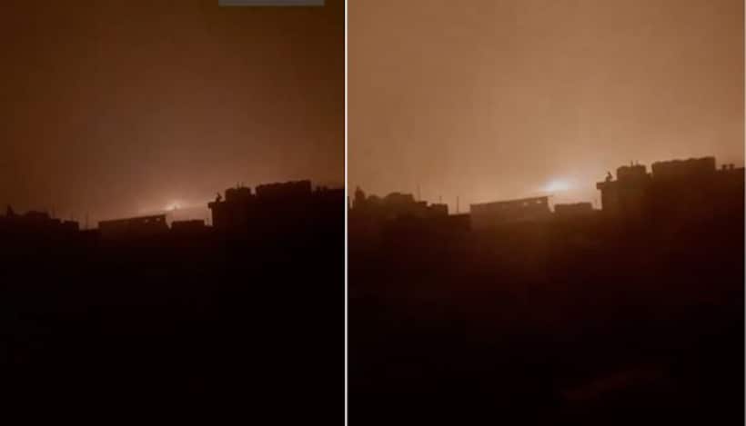 Ghaziabad: Explosions erupt as truck carrying gas cylinders catches fire, no casualties (WATCH)