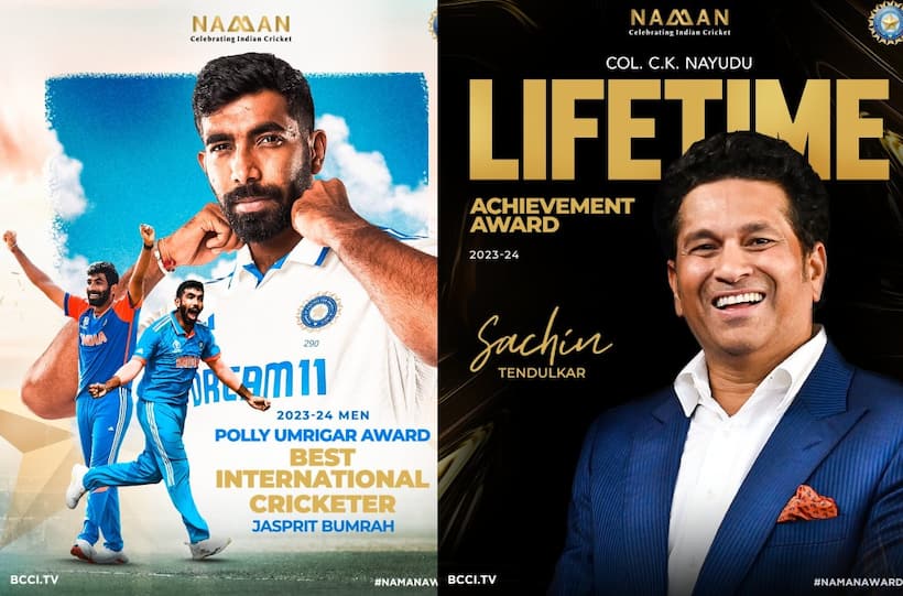 Sachin Tendulkar, Jasprit Bumrah, Smriti Mandhana honoured at BCCI Awards 2025; full list of winners here