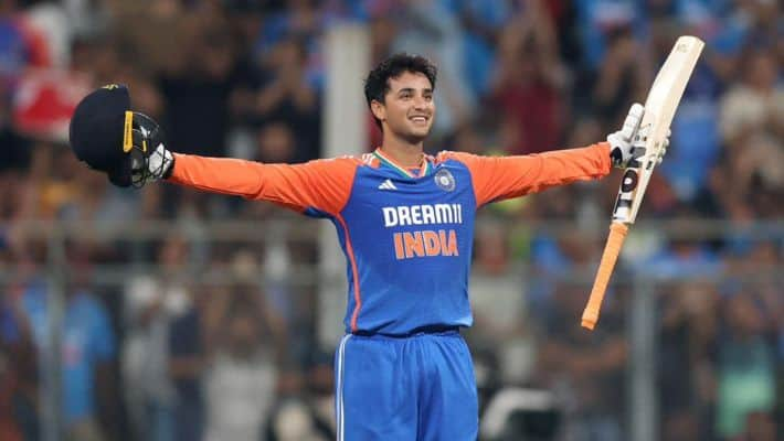 Abhishek Sharma Second Fastest T20 Century for India leads 247 run target to england 