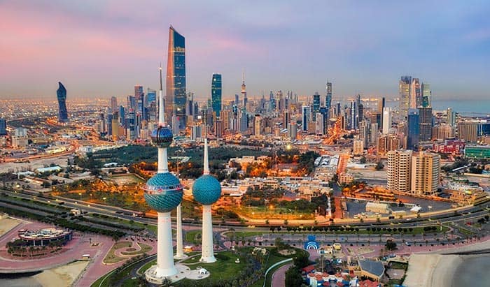 Kuwait's population increases by one person every five minutes, one death every 57 minutes and one birth every 10 minutes.