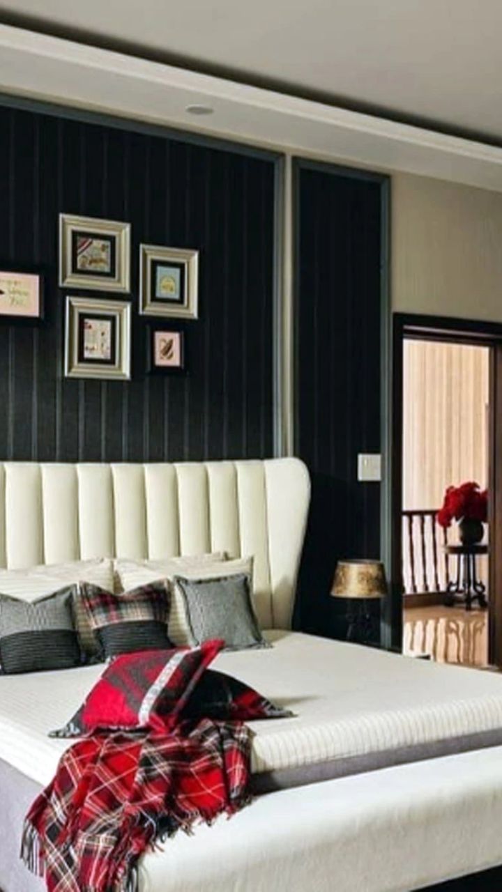 This is a picture of Shahrukh Khan's bedroom.