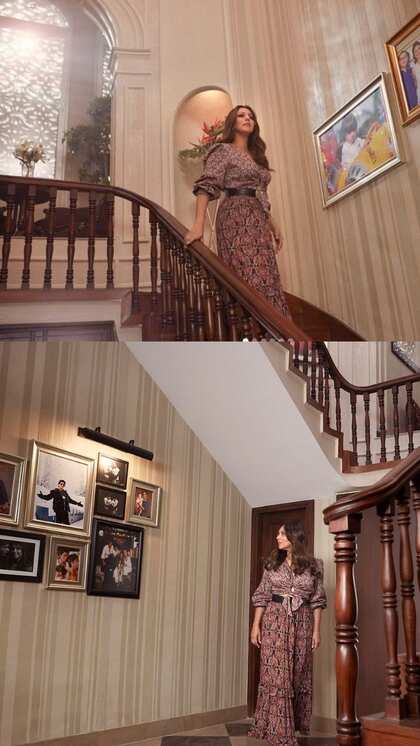 Shahrukh Khan lives in Mumbai with his family.