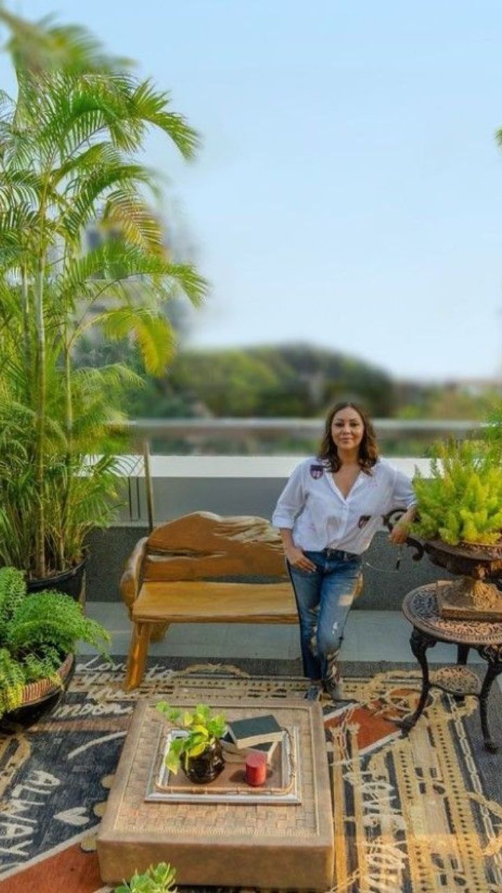 This luxurious bungalow was designed by Gauri Khan.