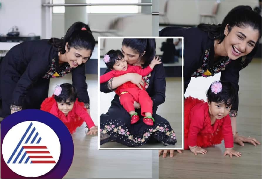 Actress Aditi Prabhudeva shares cute video of her daughter pav