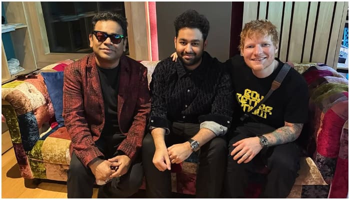 Ed Sheeran meets AR Rahman in Chennai, fans speculate exciting music collaboration NTI