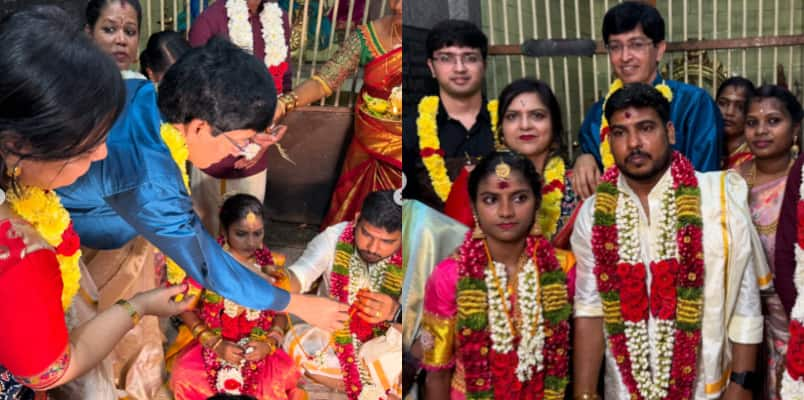 collector saved girl from tsunami 20 years ago now conducts her wedding 