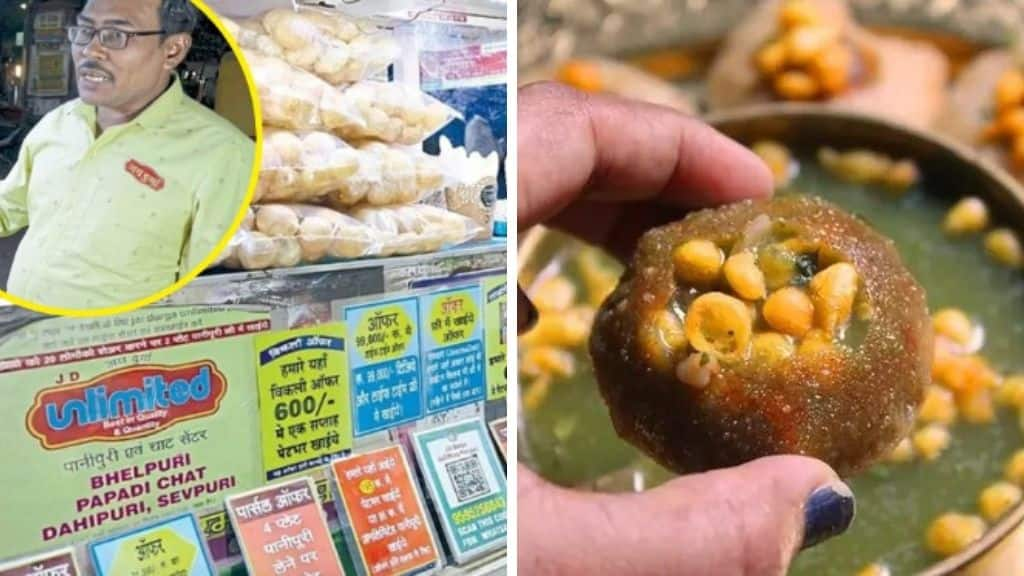 Nagpur vendors spicy deal lifetime pani puri for Rs 99000