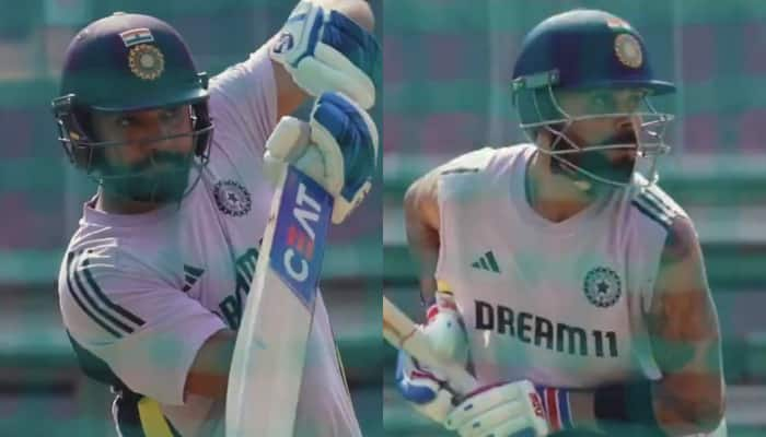 IND vs ENG: Rohit Sharma and Virat Kohli sweats out in nets ahead of Indias first ODI vs England (WATCH) HRD