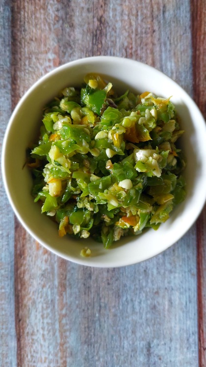 Green Chili Thecha