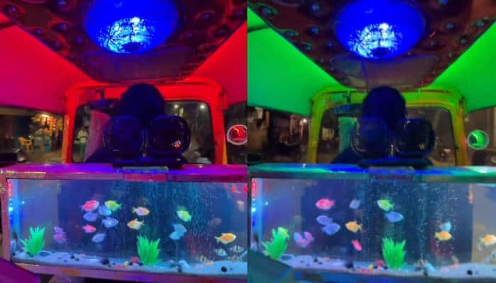 aquarium in pune auto video went viral 