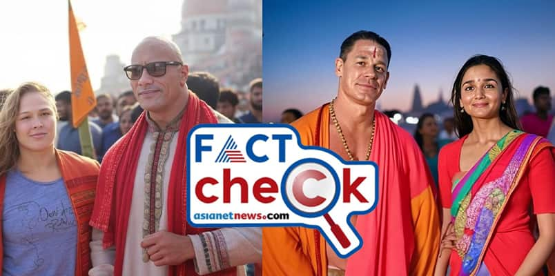 Viral photos of WWE stars at Maha Kumbh Mela 2025 is real or fake