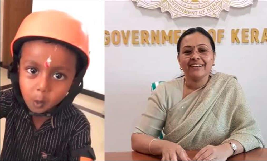 kerala child Minister veena george responds to little boy's request for  biryani in anganwadi 