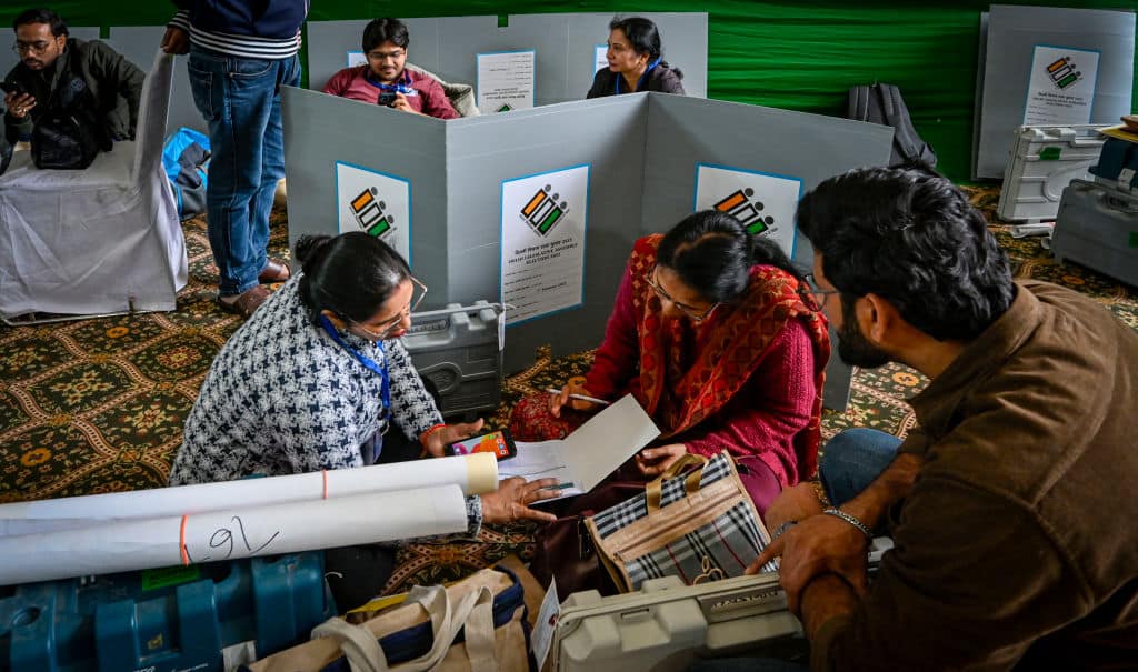 Delhi Assembly Elections 2025: Voting concludes; 57.70% voter turnout till 5 pm shk