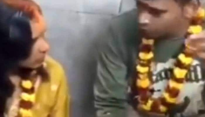 policeman slaps bride after wedding in bihar woman files complaint cop suspended