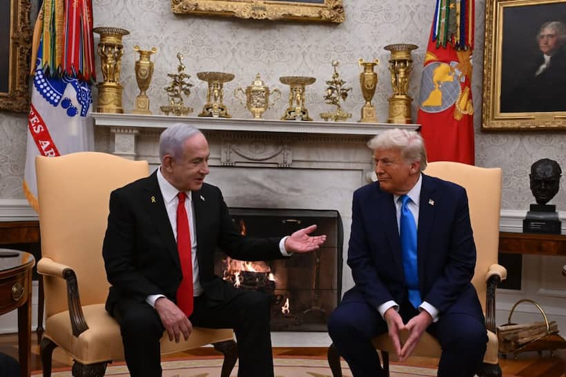 'That was a great operation': Donald Trump as Israel PM Netanyahu gifts Golden Pager at Washington meet