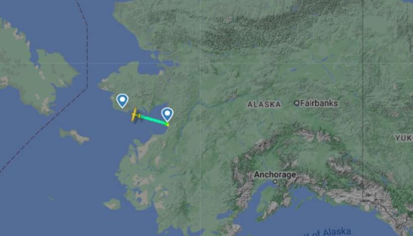 Bering Air flight, carrying 10, goes missing near Alaska's Nome; Search ops begin