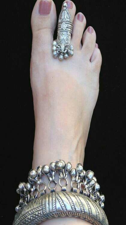 Single Pipe Toe Ring