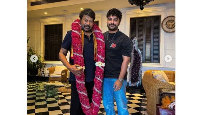 Chiranjeevi for Vishwak Sen  Laila Moive? in telugu