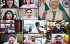 WAVES Summit: PM Modi interacts with Bollywood stars Amitabh Bachchan, Shah Rukh Khan, Diljit Dosanjh &more 