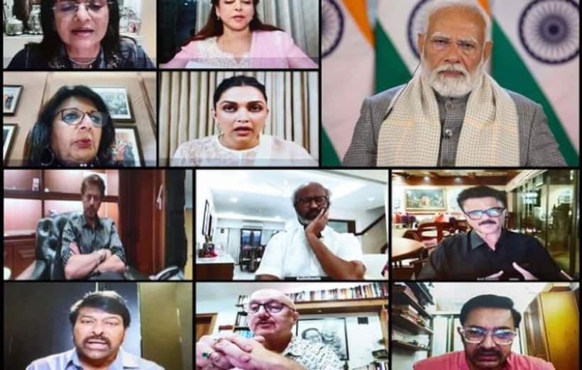 WAVES Summit: PM Modi interacts with Bollywood stars Amitabh Bachchan, Shah Rukh Khan, Diljit Dosanjh &more 
