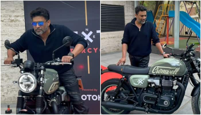 R Madhavan First Owner of Brixton Cromwell 1200 Motorcycle in India kvn