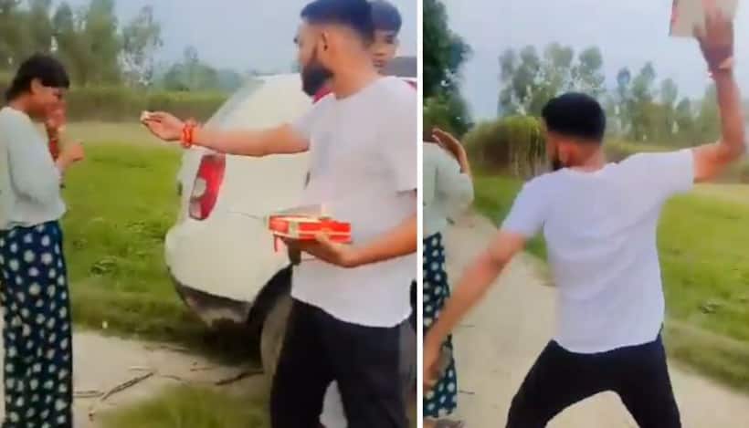 Valentine's week shocker: UP man throws sweets at girl for rejecting proposal in Amroha; FIR filed (WATCH)