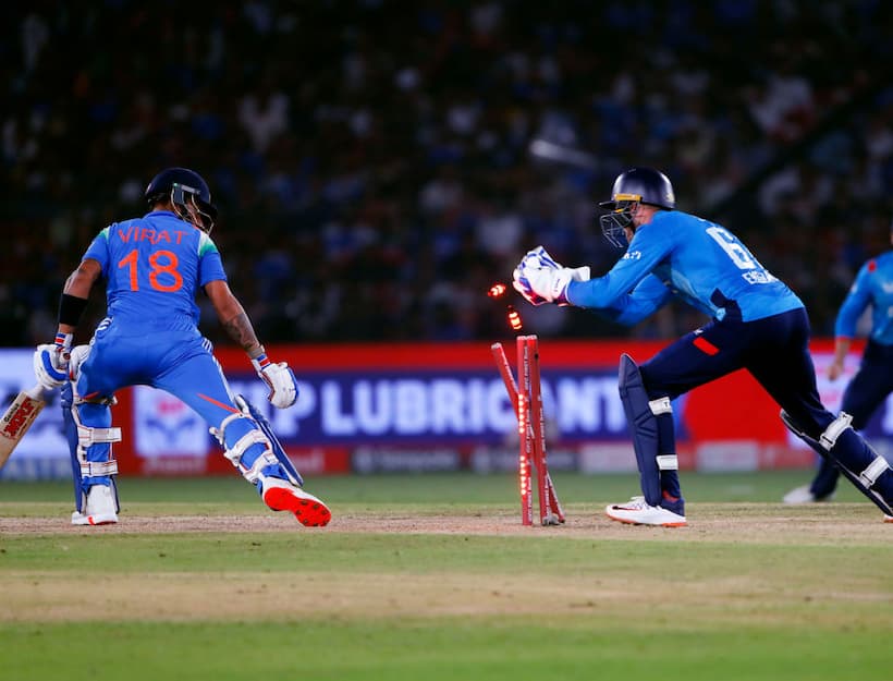 IND vs ENG, 2nd ODI: Virat Kohli’s poor form continues as he dismissed cheaply in Cuttack; Netizens react 