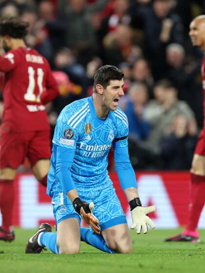 Thibaut Courtois – Real Madrid vs. Liverpool