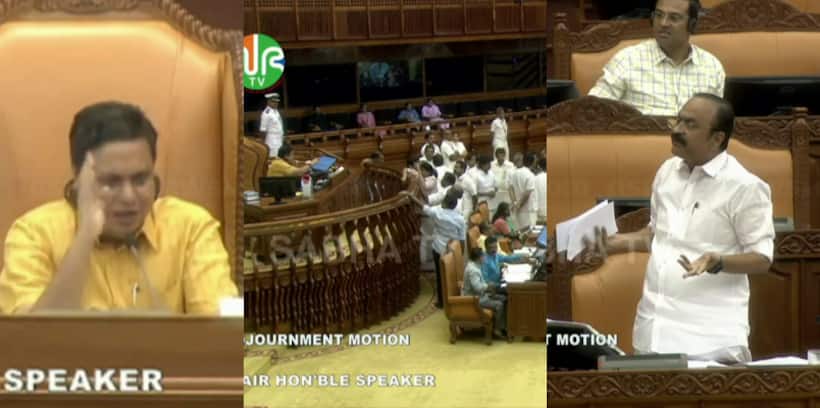 Kerala Assembly session disrupted as Opposition stages walkout over alleged reduction in SC/ST funds