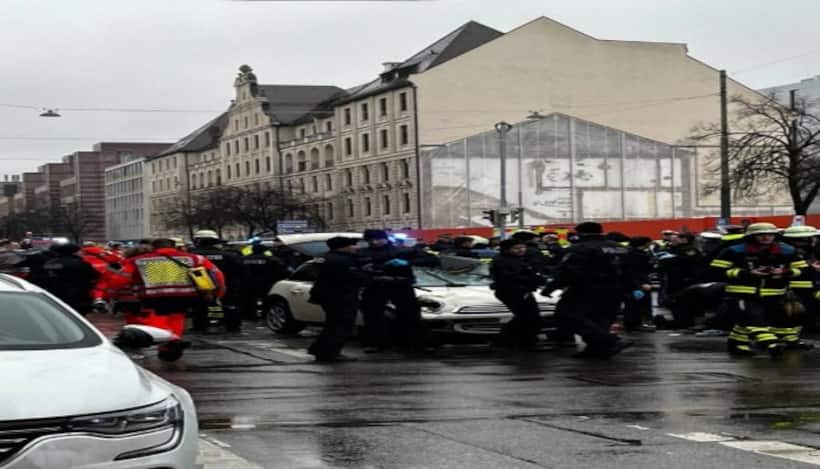 Car crashes into crowd in Germany's Munich; at least 28 injured 