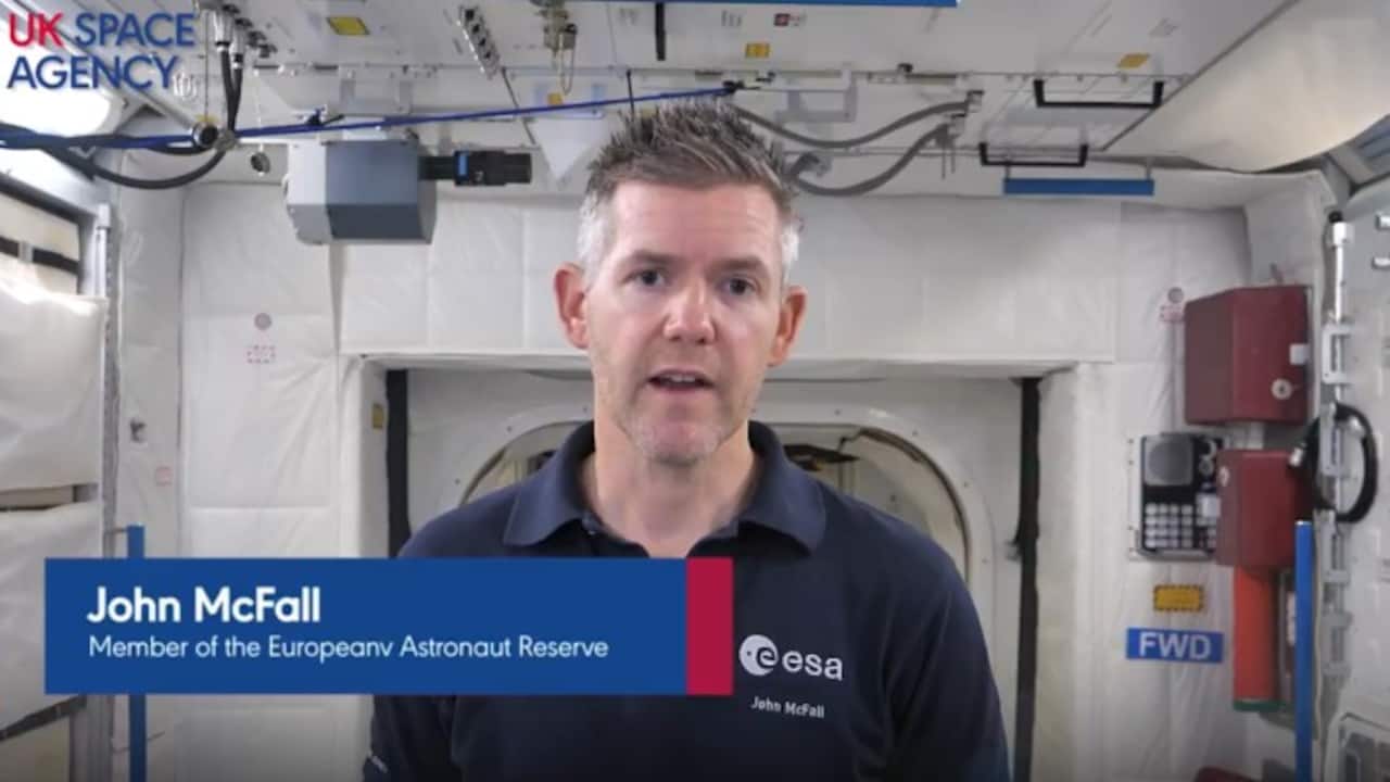 Who is John McFall, the first astronaut with a disability cleared for space station mission? (WATCH)